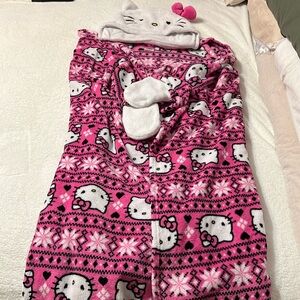 One size hello Kitty bathrobe/blanket